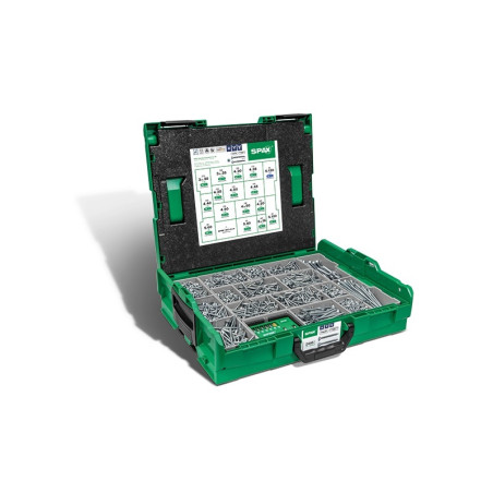 1 x Assortiment de 2446 Spax Tête fraisée T+STAR+ WIROX