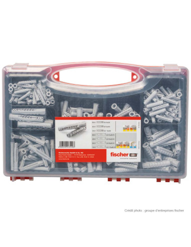 1 x Assortiment de 290 Cheville Universelle...