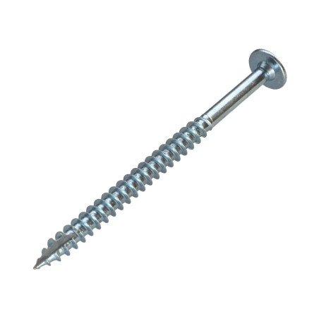 1 x Vis Penture 7X100 Filetée sur 70 TORX T30 zingué cr3 96 hbs sans rouille rouge Pointe antifendage type 17