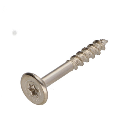 1 x Spax Vis bois Tête plate 4X30 Filetée sur 16 TORX T20 4CUT WIROX