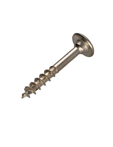1 x Spax Vis bois Tête plate 4X30 Filetée sur...