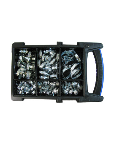 1 x Assortiment de 100 Colliers de serrage BANDE 9