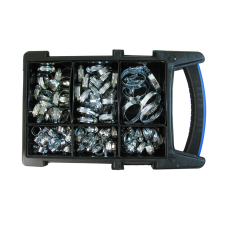 1 x Assortiment de 100 Colliers de serrage BANDE 9