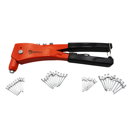 1 x Assortiment de pince à riveter Avec Rivets