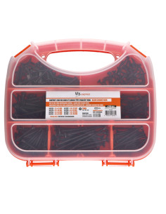 Assortiment de 280 VBA Vis bois agglo Tête fraisée TORX...