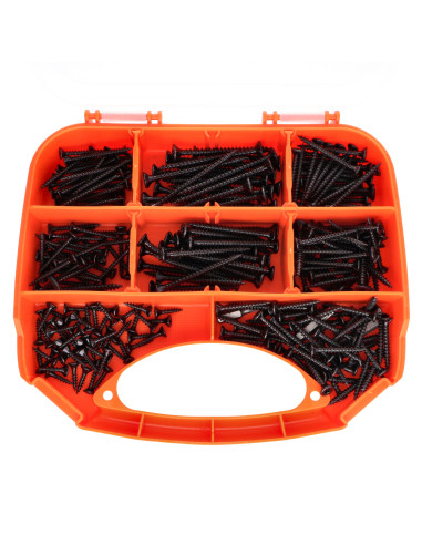 1 x Assortiment de 280 VBA Vis bois agglo Tête...