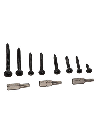 1 x Assortiment de 280 VBA Vis bois agglo Tête...