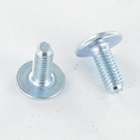 1 x Vis métaux tête plate Clé de 4 HC4 M6X55 Acier zingué