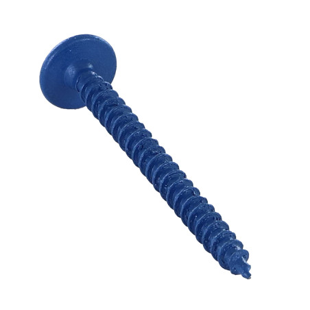 1 x Vis Penture 4.5X50 Filetage total TORX T20 Acier zingué LAQ RAL5010