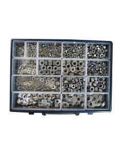 Assortiment de 1760 Rondelle / Ecrou hexagonale / Ecrou... 2