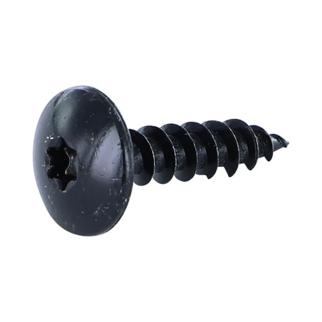 1 x Vis bois TEKOR Vis Penture 6X25 Filetée sur 25 TORX T30 Acier zingué noir Pointe antifendage type 17