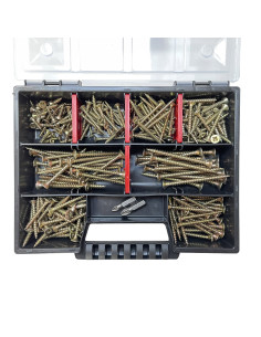 Assortiment de 280 VBA Vis bois agglo Tête fraisée TORX... 2