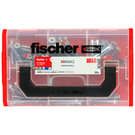 1 x Assortiment de Vis et Cheville Métallique Fischer DUOHM S