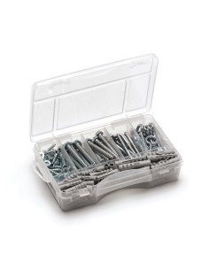 Assortiment de Pitonnerie Acier zingué (135 ELEMENTS)