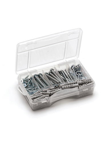 1 x Assortiment de Pitonnerie Acier zingué (135...