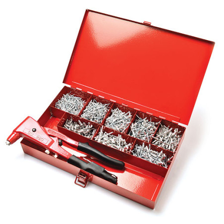 1 x Assortiment de PINCE GO9800 + 1000 Rivet DEGOMETAL