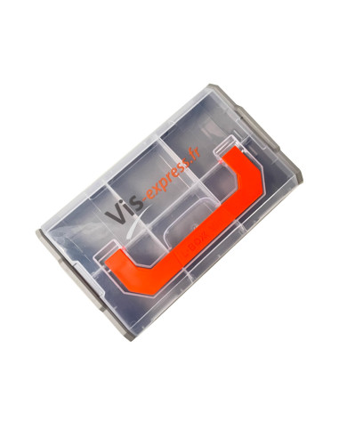 1 x MALLETTE RANGEMENT CLIPSABLE L-BOXX MINI