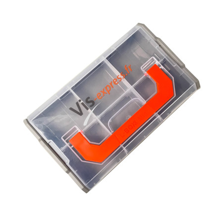 1 x MALLETTE RANGEMENT CLIPSABLE L-BOXX MINI