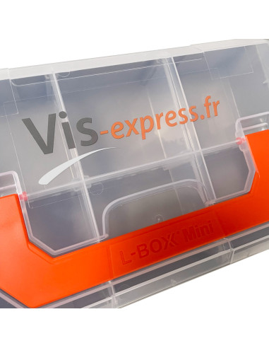 1 x MALLETTE RANGEMENT CLIPSABLE L-BOXX MINI