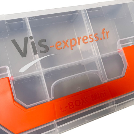 1 x MALLETTE RANGEMENT CLIPSABLE L-BOXX MINI