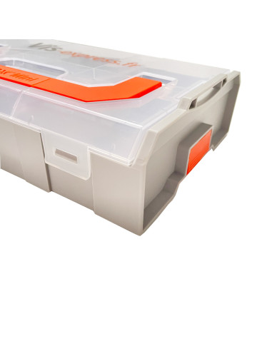 1 x MALLETTE RANGEMENT CLIPSABLE L-BOXX MINI