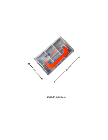 1 x MALLETTE RANGEMENT CLIPSABLE L-BOXX MINI
