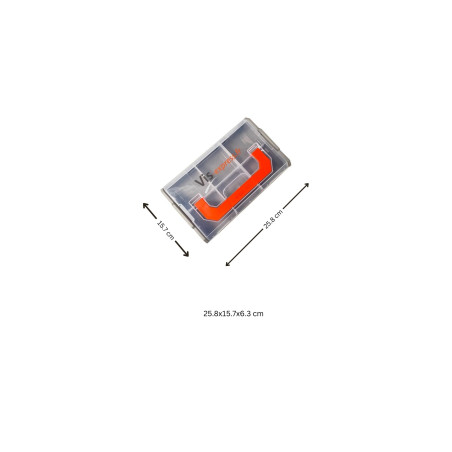 1 x MALLETTE RANGEMENT CLIPSABLE L-BOXX MINI