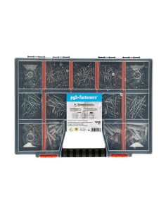 Assortiment de 1020 Cheville Avec Vis