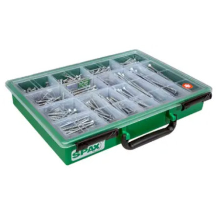 1 x Assortiment de 364 Vis bois Tête fraisée T-STAR WIROX + 3 Embout