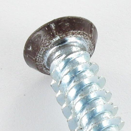 1 x Vis Béton Tête fraisée RED 7.5X120 TORX T30 Acier zingué RAL8017 brun chocolat