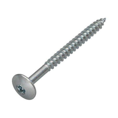 1 x Vis Penture 6X70 Filetage partiel TORX T30 Acier zingué