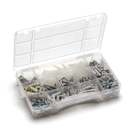 1 x Assortiment de 295 Vis et Cheville Plaque de plâtre