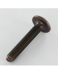 Vis métaux tête plate Clé de 5 HC5 M8X20 acier bronze 2