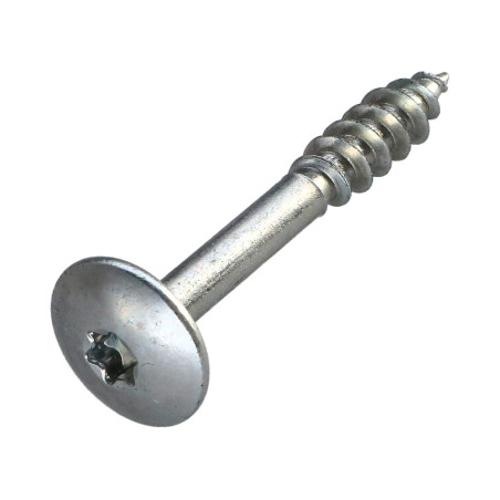 1 x Vis Penture 7X50 Filetée sur 23 TORX T30 Acier zingué 200 Heures brouillard salin sans rouille rouge
