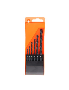 Assortiment de 6 FORETS METAL HSS 2