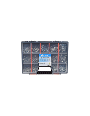1 x Assortiment de 1700 VBA Vis bois agglo Tête...