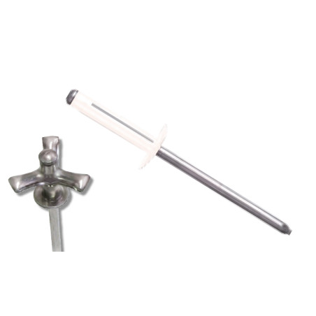 1 x Assortiment de 500 Rivet GOSTAR GOLIGHT Aluminium Tige acier DEGOMETAL