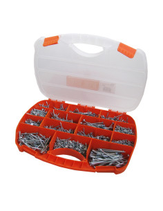 Assortiment de 1700 Vis bois TEKOR Tête fraisée TORX...