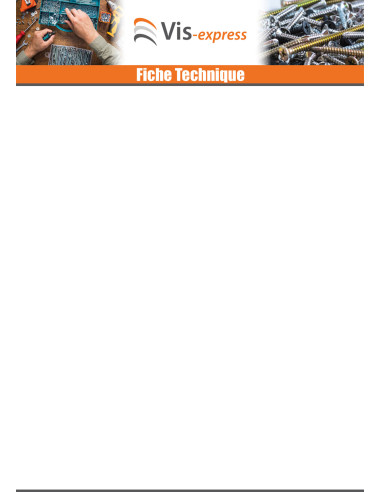 1 x Assortiment de 1700 Vis bois TEKOR Tête...
