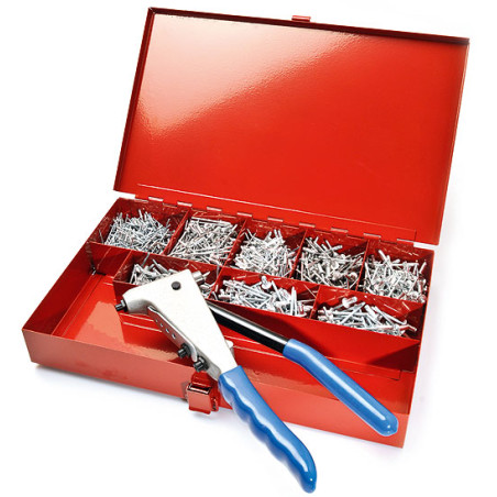 1 x Assortiment de PINCE GO7550 + 1000 Rivet DEGOMETAL