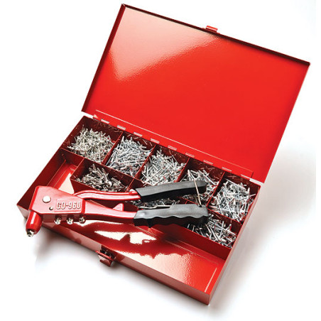 1 x Assortiment de PINCE GO9600 + 100 Rivet DEGOMETAL