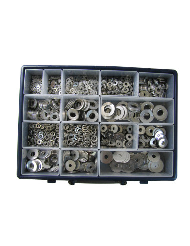 1 x Assortiment de 1530 Rondelle Plate M L LL/...