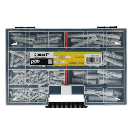1 x Assortiment de 262 Cheville UNIVERSELLES