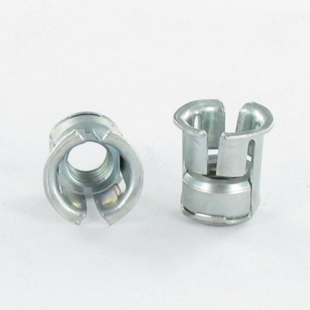 1 x Ecrou Cage Rond M6 Epaisseur tole 0.7 à 4 CV4826HG Acier zingué