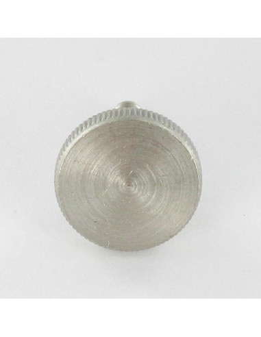 1 x Vis métaux Moletée M6X20 Inox A1