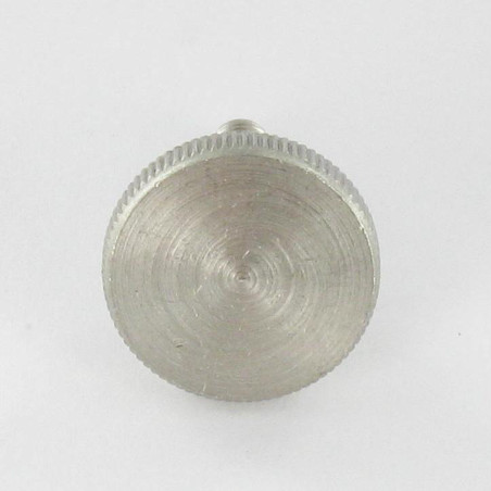 1 x Vis métaux Moletée M6X20 Inox A1