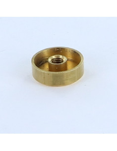 Rosace Plate Laiton 15 Taraudage borgne M4