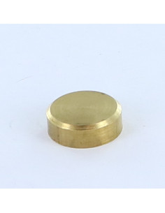 Rosace Plate Laiton 15 Taraudage borgne M4 2
