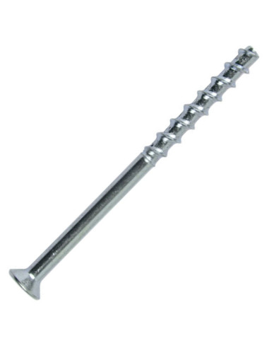 1 x Vis béton Tête fraisée TORX 5X50 Acier zingué