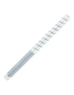 Vis béton Double Filetage T7 8X130 M10 Acier zingué